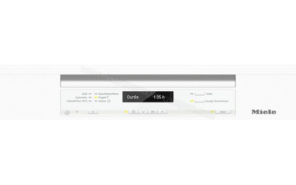 MIELE G 6730 SCi BB - Panneau de commandes