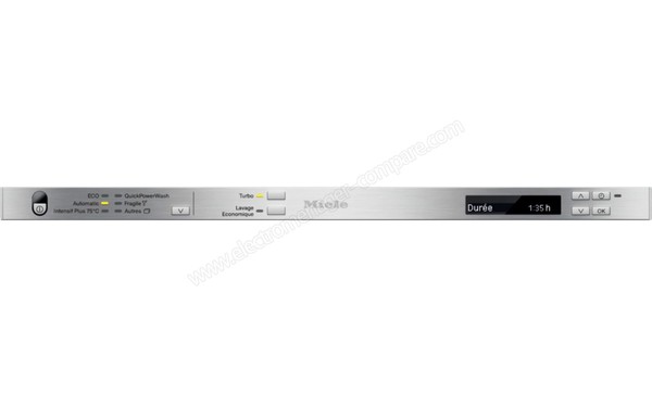 MIELE G 6770 SCVi - Panneau de commandes (cr&eacute;dit : Boulanger)