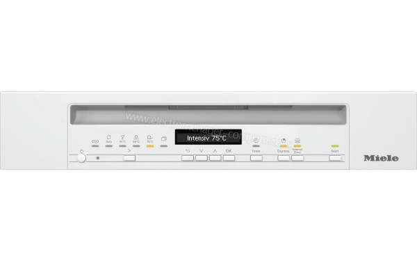 MIELE G 7020 SCi Blanc - Panneau de commandes