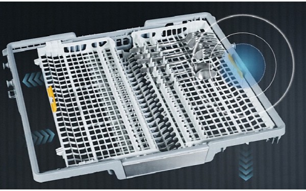 MIELE G 7102 SCi IN - Vue du tiroir sup&eacute;rieur