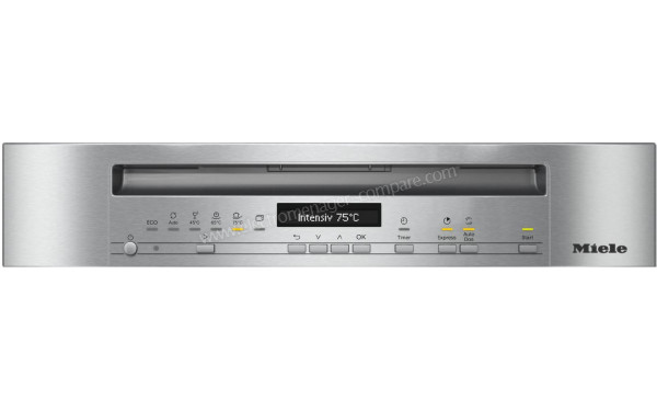 MIELE G 7110 SC AutoDos Inox - Panneau de commandes
