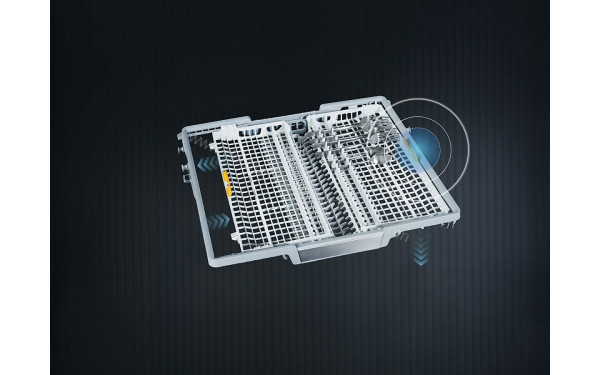 MIELE G 7110 SC AutoDos Blanc - Vue du tiroir sup&eacute;rieur