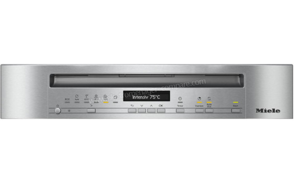 MIELE G 7130 SCi AutoDos Inox - Panneau de commandes