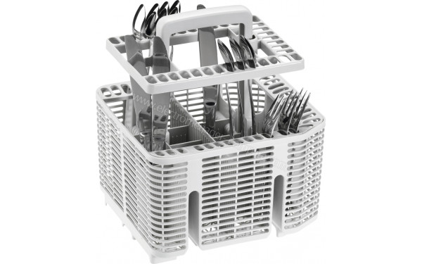 MIELE G 7132 SC AutoDos Blanc - Vue du panier &agrave; couverts