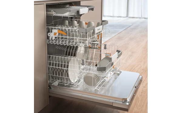 MIELE G 7288 SCVi XXL - Vue des paniers