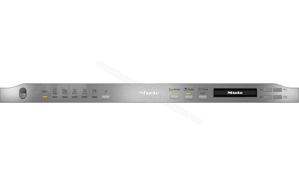 MIELE G 7288 SCVi XXL - Panneau de commandes
