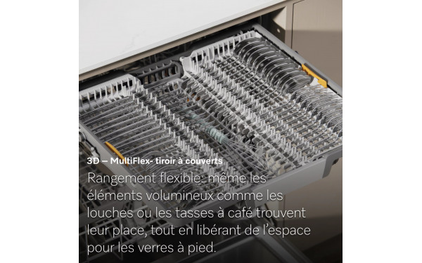 MIELE G 7288 SCVi XXL - Tiroir &agrave; couverts MultiFlex