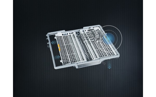 MIELE G 7310 SC AutoDos Blanc - Vue du tiroir sup&eacute;rieur