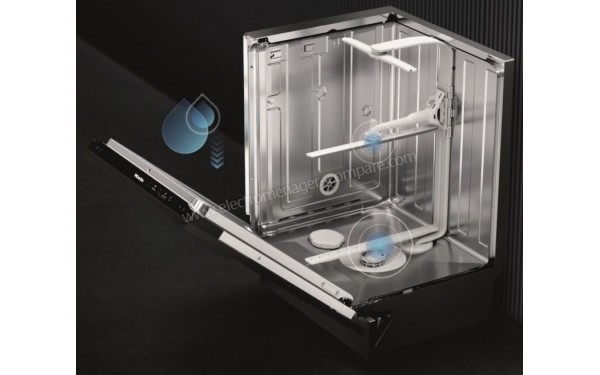 MIELE G 7310 SCi BB AutoDos - Vue de la cuve (cr&eacute;dit : Boulanger)