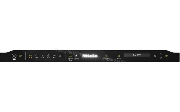 MIELE G 7560 SCVi AutoDos - Panneau de commandes