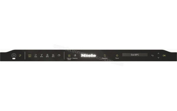 MIELE G 7565 SCVi XXL AutoDos - Panneau de commandes
