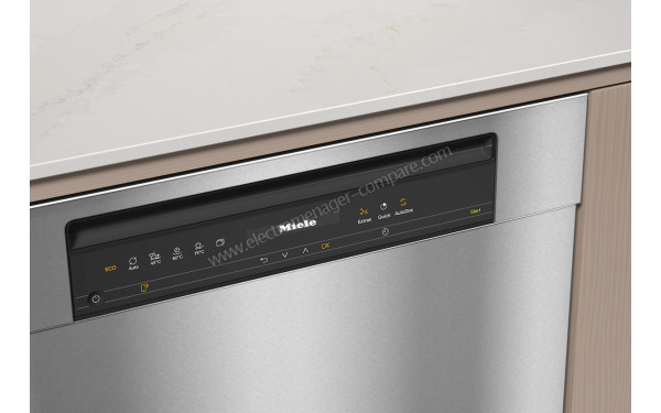 MIELE G 7600 SCU AutoDos - Panneau de commandes