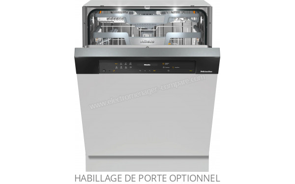 MIELE G 7610 SCi AutoDos Noir - Vue de face