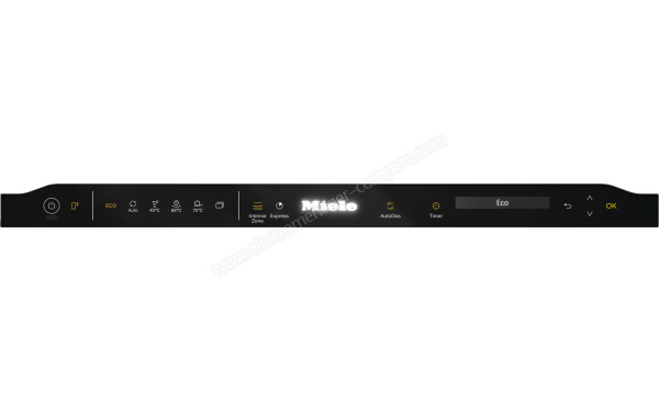 MIELE G 7695 SCVi XXL AutoDos K2O - Panneau de commandes