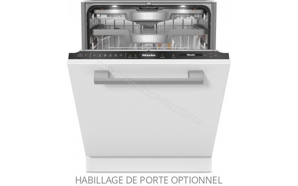 MIELE G 7771 SCVi AD 125 Gala Ed. Noir - Vue de face