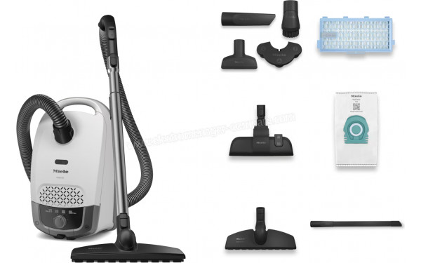 MIELE Guard S1 Parquet Flex Blanc STRF0 - Vue d'ensemble