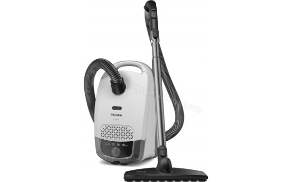 MIELE Guard S1 Parquet Flex Blanc STRF0 - Vue de dessus 3/4 droite