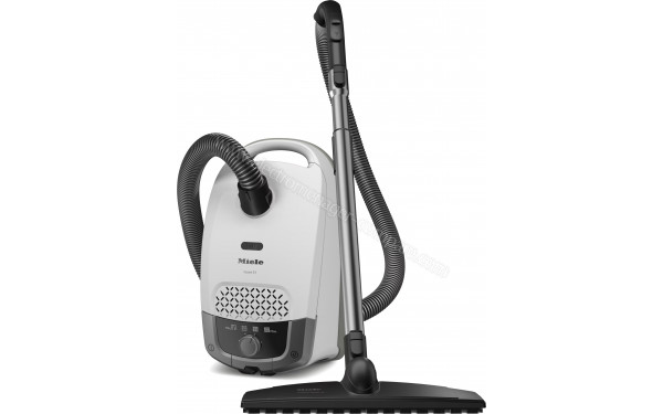 MIELE Guard S1 Parquet XL Blanc STRF0 - Vue de dessus 3/4 droite