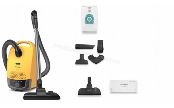 MIELE Guard S1 Jaune Orange STAF0 - Vue d'ensemble