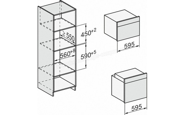 MIELE H 2760 BP IN - Sch&eacute;ma technique