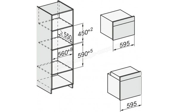 MIELE H 2860 BP IN - Sch&eacute;ma technique