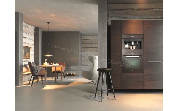 MIELE H 6461 BP BR - Installation en colonne