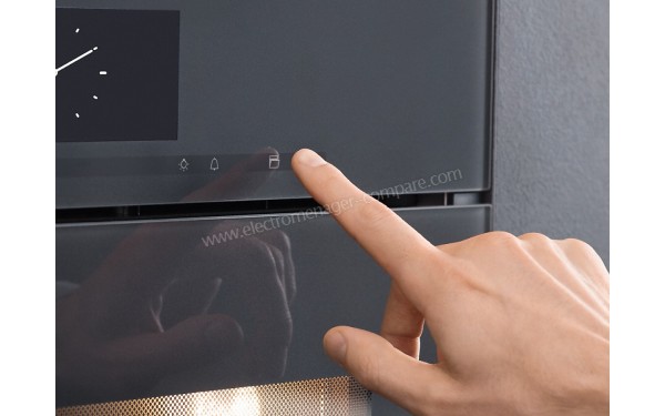 MIELE H 6860 BPX GR - Panneau des programmes