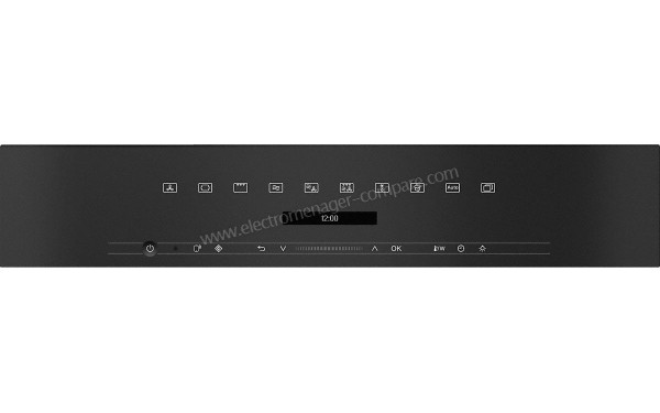 MIELE H 7240 BM NR Import EU - Panneau de commandes