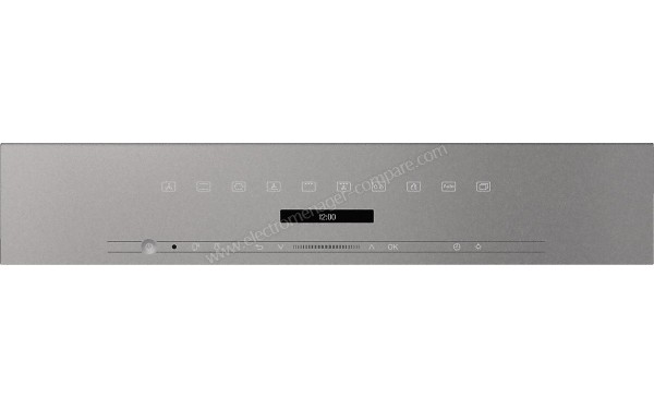 MIELE H 7244 BP GR - Panneau de commandes