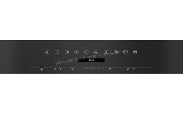 MIELE H 7244 BP IN - Panneau de commandes