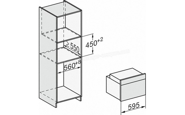 MIELE H 7244 BP IN - Sch&eacute;ma technique