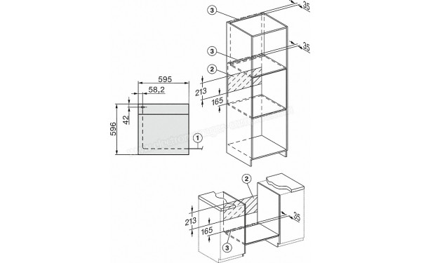 MIELE H 7260 BP BB - Sch&eacute;ma technique