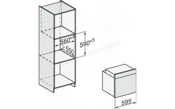 MIELE H 7860 BP BB - Sch&eacute;ma technique