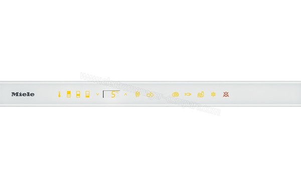 MIELE K 1801 Vi - Vue des commandes