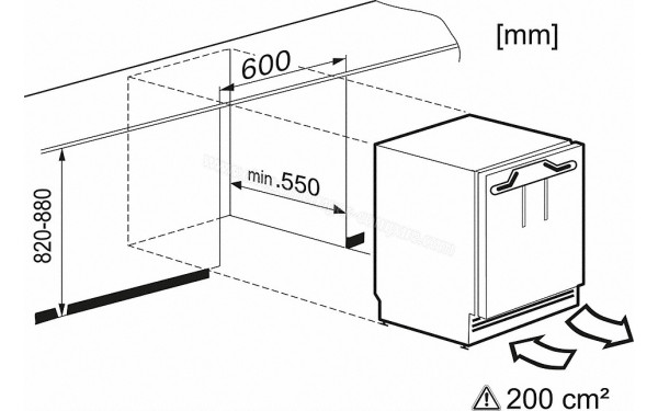 MIELE K 31222 Ui - Sch&eacute;ma technique