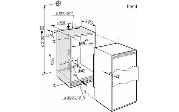 MIELE K 34673 ID - Sch&eacute;ma technique