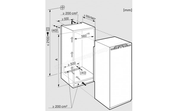 MIELE K 35683 iDF - Sch&eacute;ma technique
