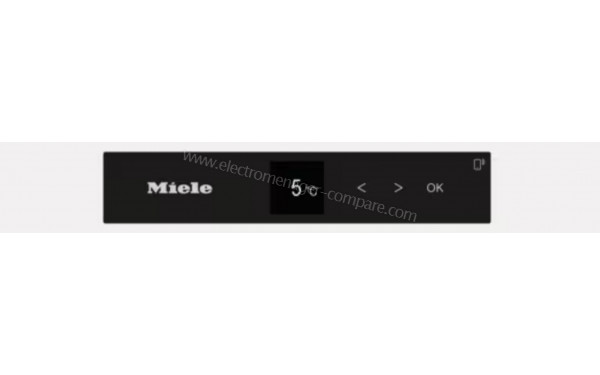 MIELE K 7347 C - Panneau de commandes
