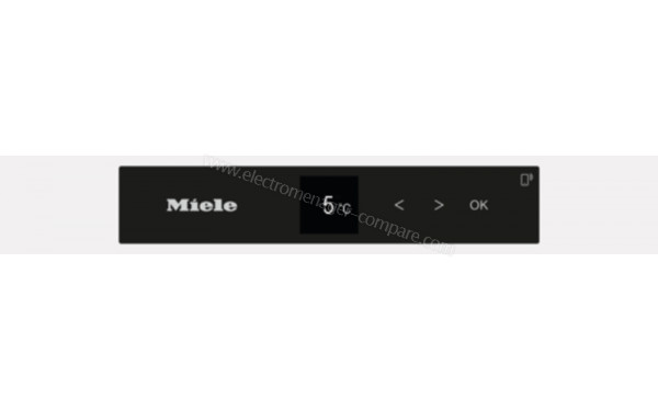 MIELE K 7433 E - Panneau de commandes