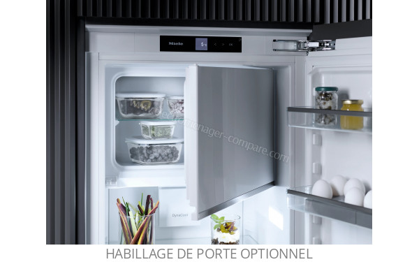 MIELE K 7674 E - Vue de l'int&eacute;rieur partie cong&eacute;lateur