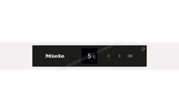 MIELE K 7716 E - Panneau de commandes