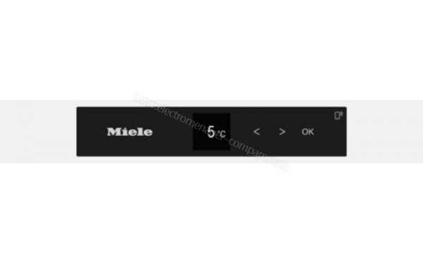 MIELE K 7732 E - Panneau de commandes
