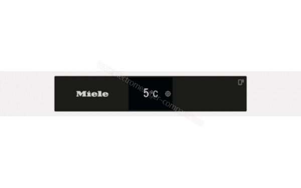 MIELE K 7767 D - Panneau de commandes