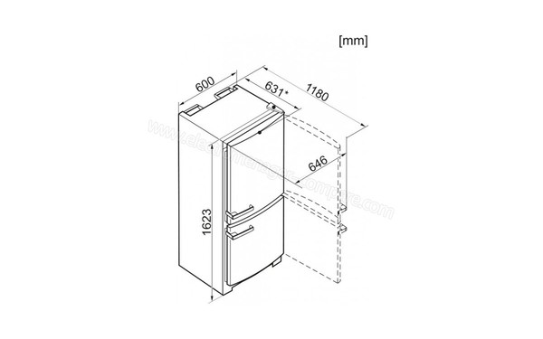 MIELE KD 12625 S edt-cs - Schema technique
