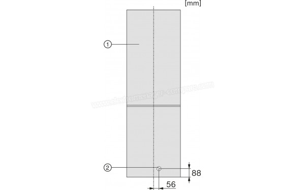MIELE KDN 4174 E Active - Dimensions