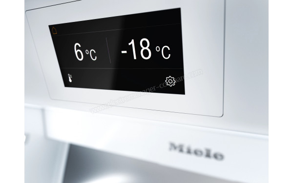 MIELE KF 2902 Vi - Panneau de commandes