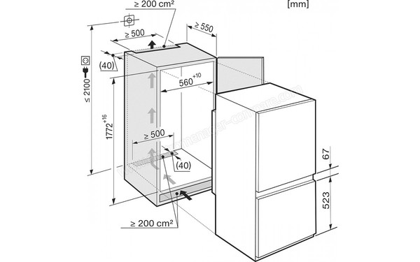 MIELE KF 37122 iD - Schema technique