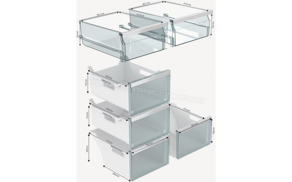 MIELE KFFD 6765 Inox - Dimensions