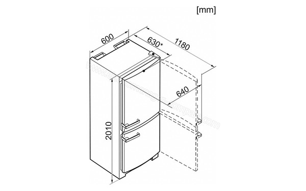 MIELE KFN 12923 SD-2 - Schema technique