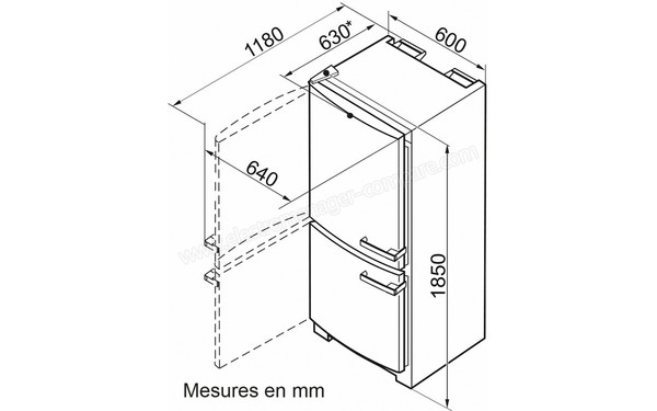 MIELE KFN 14827 SDE ed cs-2 - Sch&eacute;ma techniques